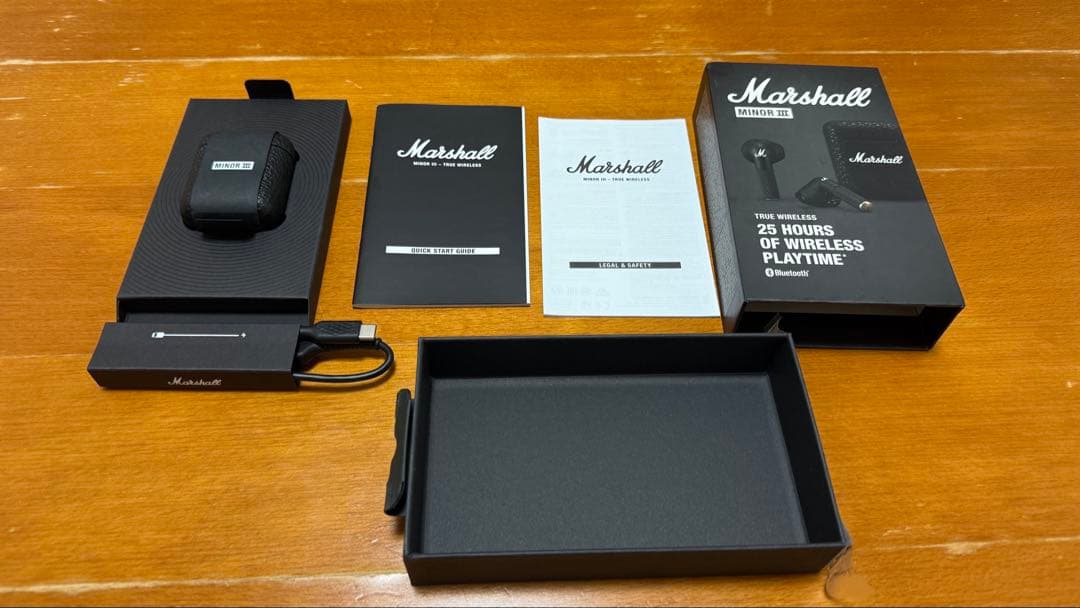 MARSHALL マーシャル ワイヤレスイヤフォン Minor III