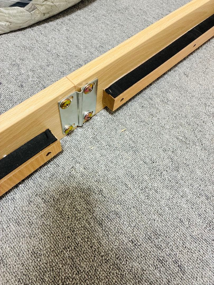 木製シングルベッド　フレーム　ラシク