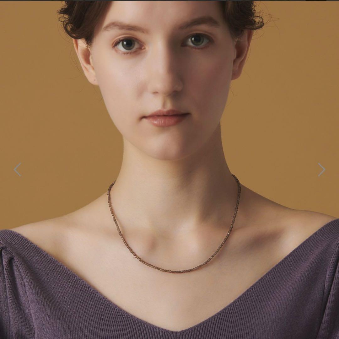 agete クォーツネックレス