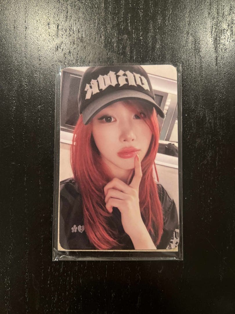 aespa ジゼル Dirty Work ポップアップ キャップ トレカセット