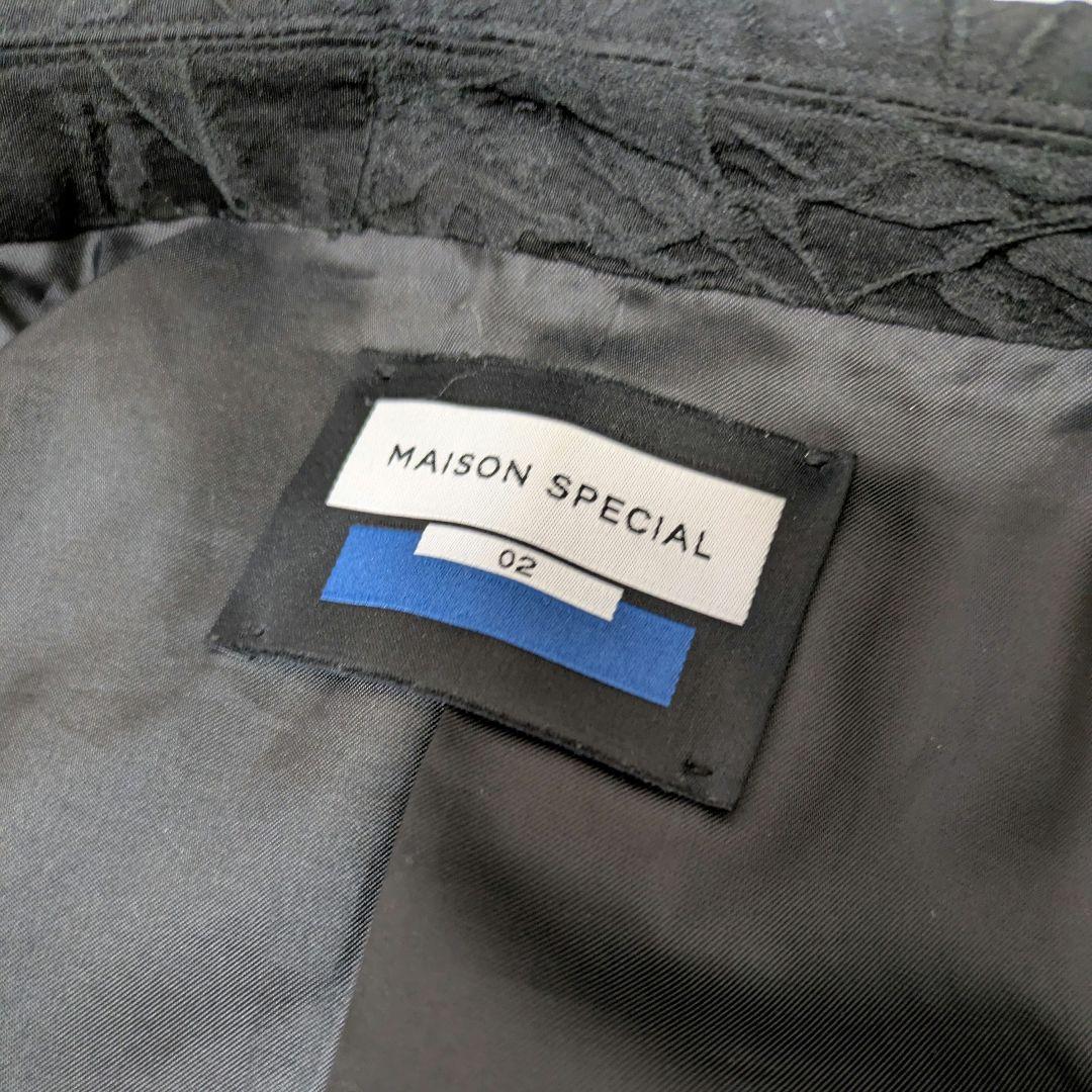 メゾンスペシャル ワッシャージャガードプライムオーバーテーラード