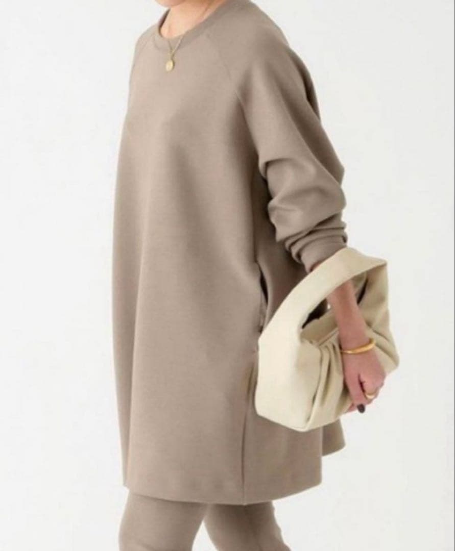 ドゥーズィエムクラス dumble fit プルオーバー　ベージュ