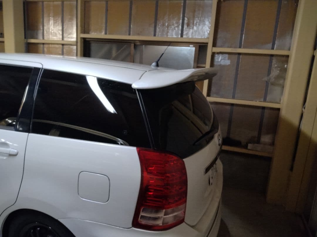 10ウィッシュ　ガレージベリー製リアウイング