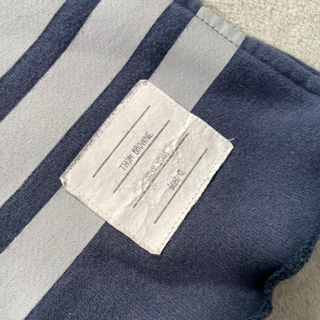 トムブラウン　4bar ハーフパンツ　ショートパンツ　ネイビー　0