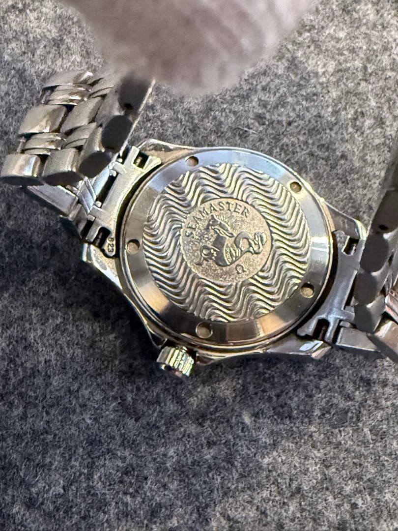 OMEGA シーマスター 120m クォーツ 純正ブレス 電池切れ