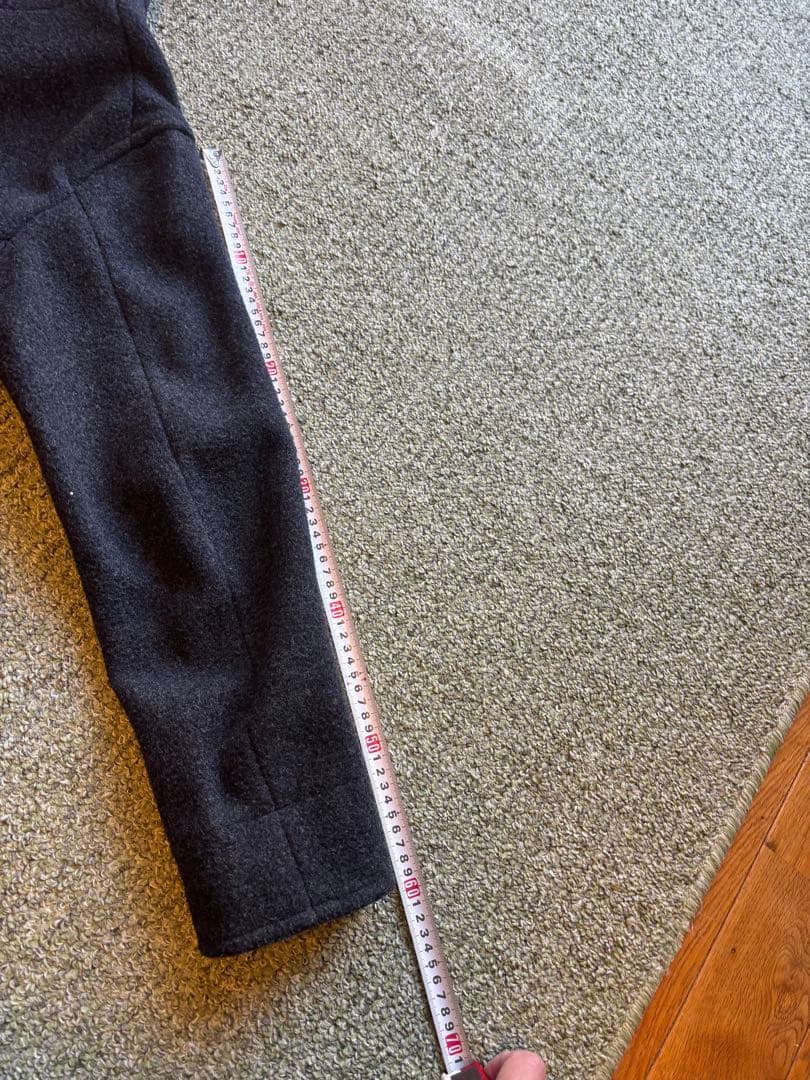 【美品】DANTON ウールモッサ シングルジャケット くるみボタン 42