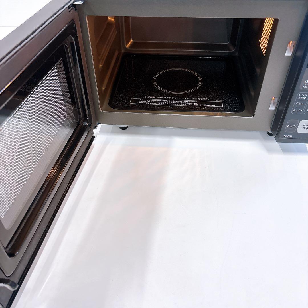 2024年製 SHARPシャープRE-F163-B フラット オーブンレンジ