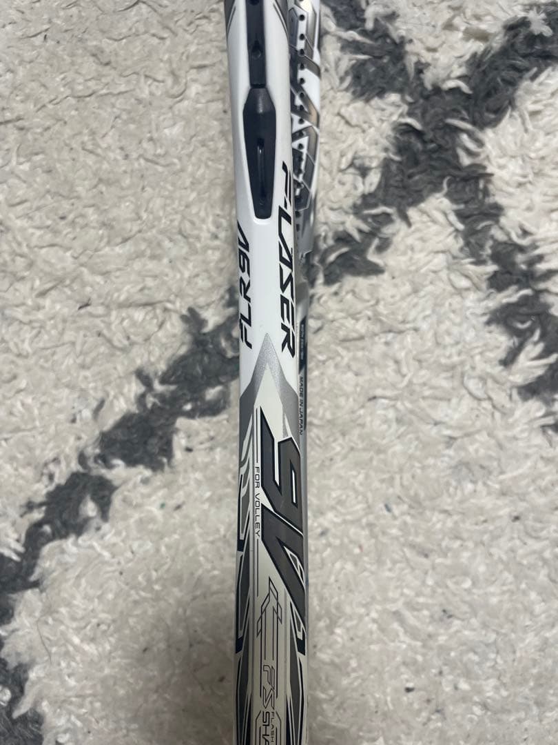 YONEX Fレーザー9v シルバーソフトテニスラケット（前衛用）