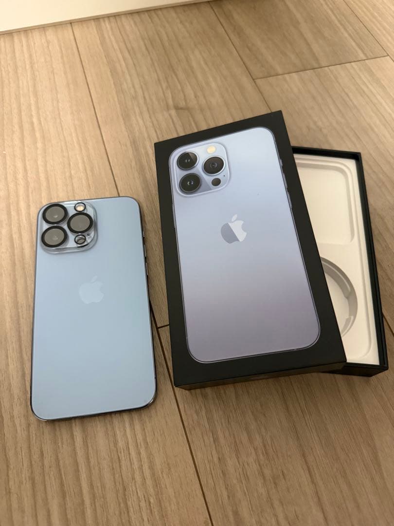 美品 iPhone13Pro 512GB SIMフリー　シエラブルー