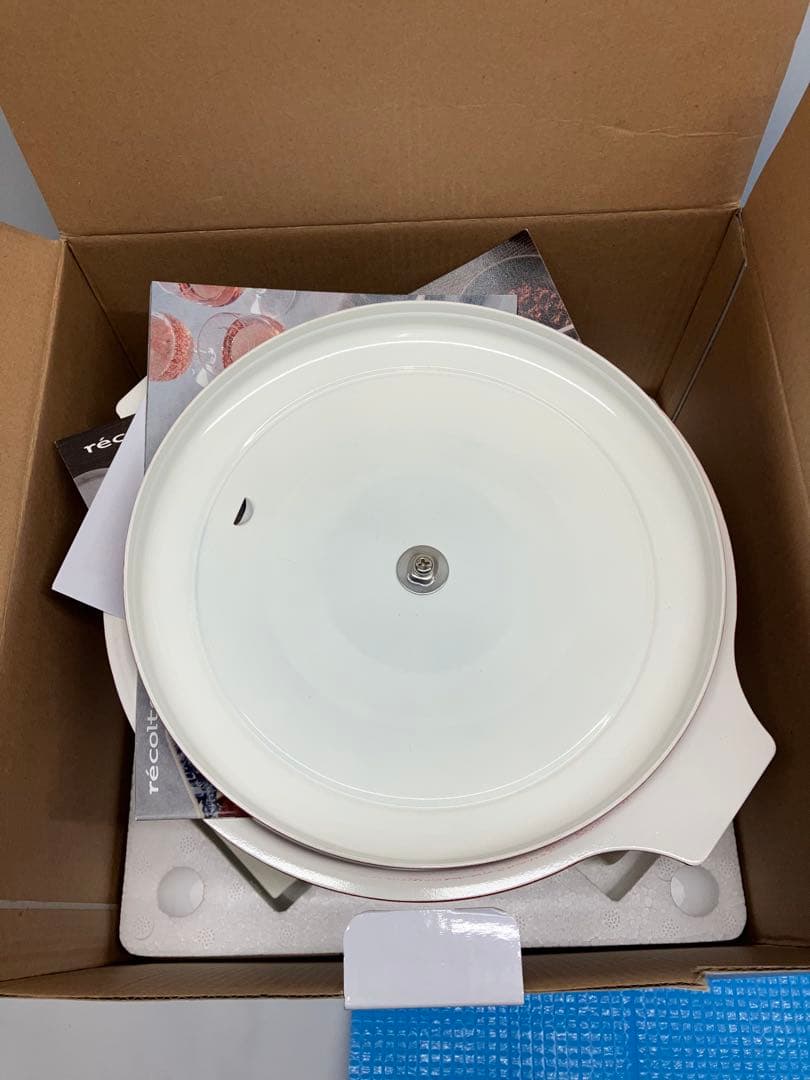 recolteレコルト ポットデュオタント RPF-2レッド ➕️グリルプレート