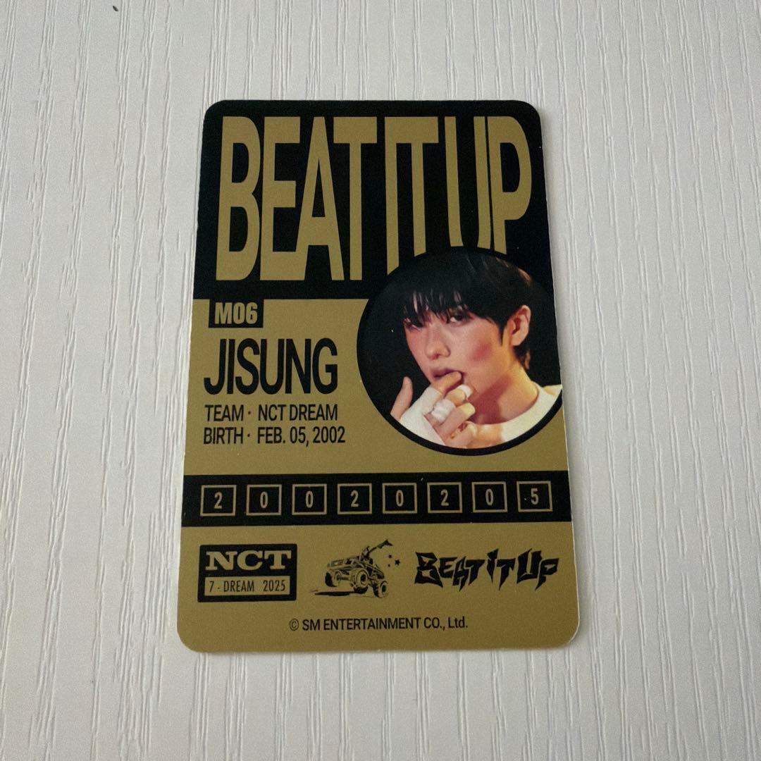 NCT DREAM Beat It Up MD ランダムトレカ チソン