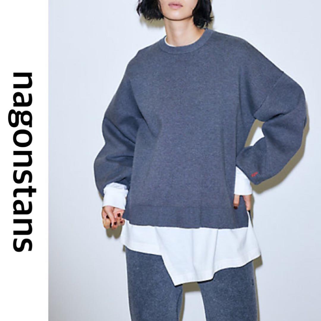 01938-9 nagonstans ナゴンスタンス　カシミヤ混　スウェット