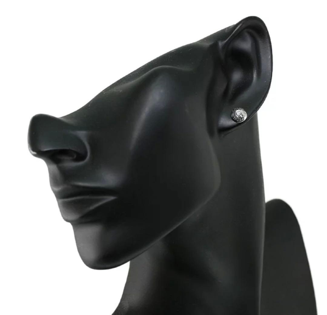 ルイヴィトン ダイヤモンドピアス K18 WG 750 ホワイト ゴールド