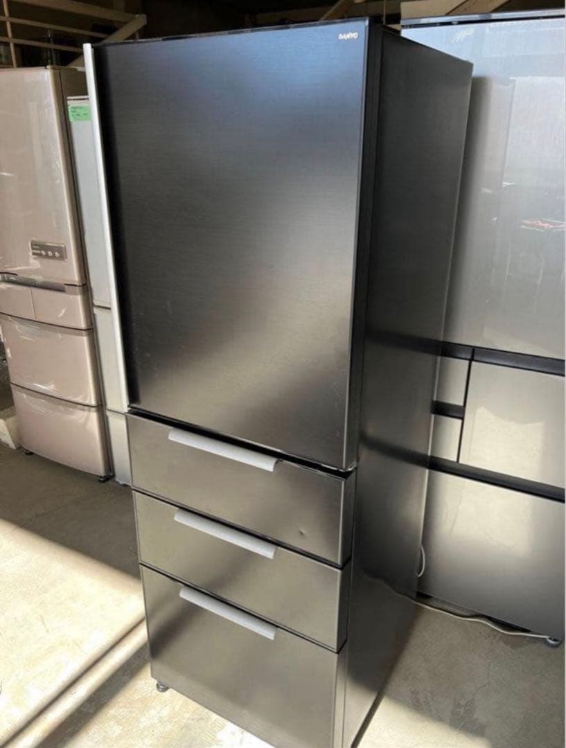 2011年式 355L 三洋電機 冷蔵庫 SR-SD36U(MD)