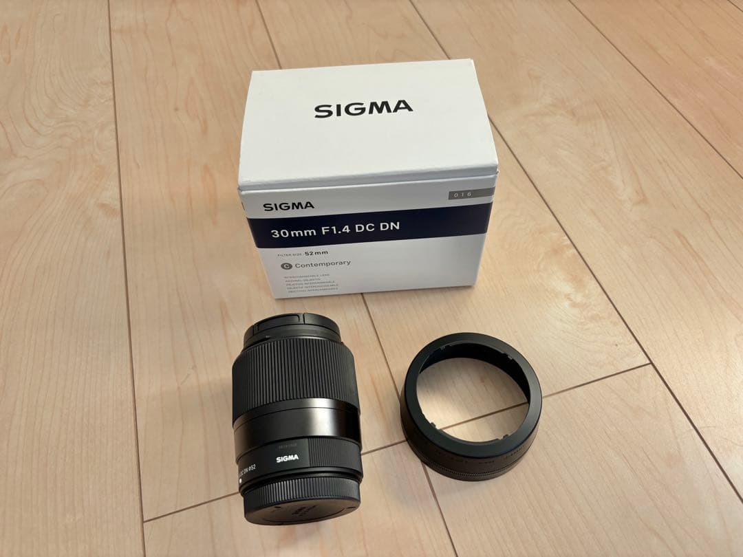 シグマ(SIGMA)レンズ 30mm F1.4 DC DN 美品フジフイルム用