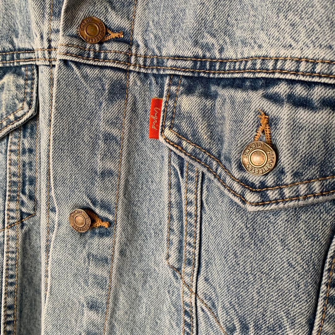 アングリット　ビックシルエット　デニムジャケット