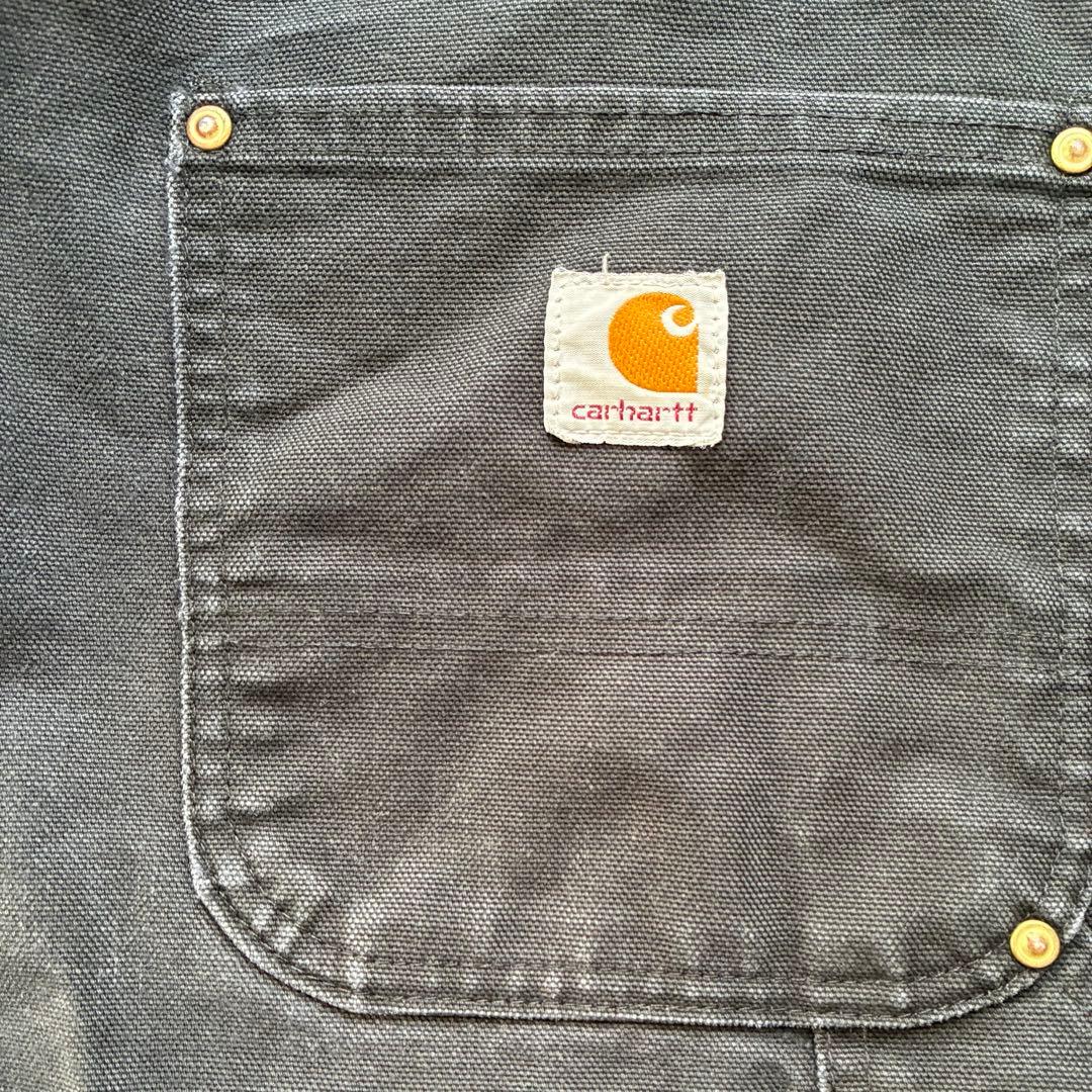 90s carhartt カーハート ダブルニーペインターパンツ ブラックW36
