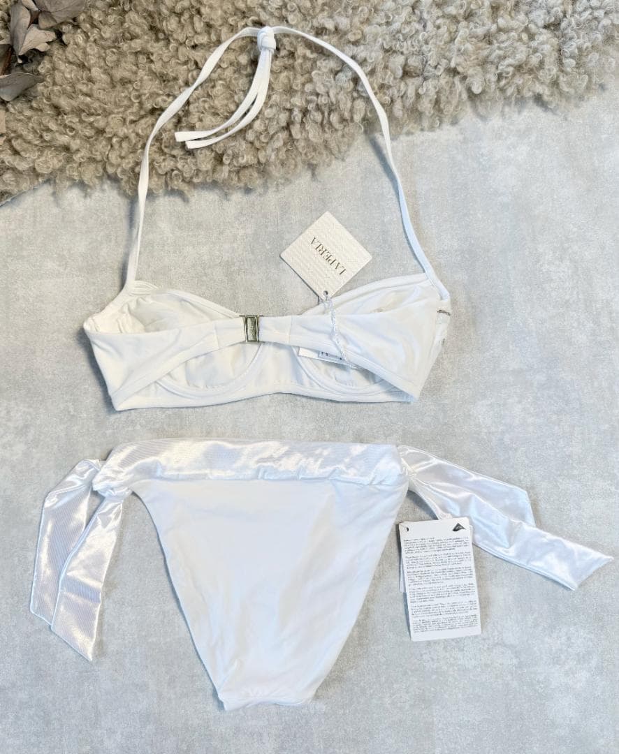 La Perla　ラペルラ　高級ビキニ上下セット　スパンコール刺繍未使用タグ付き