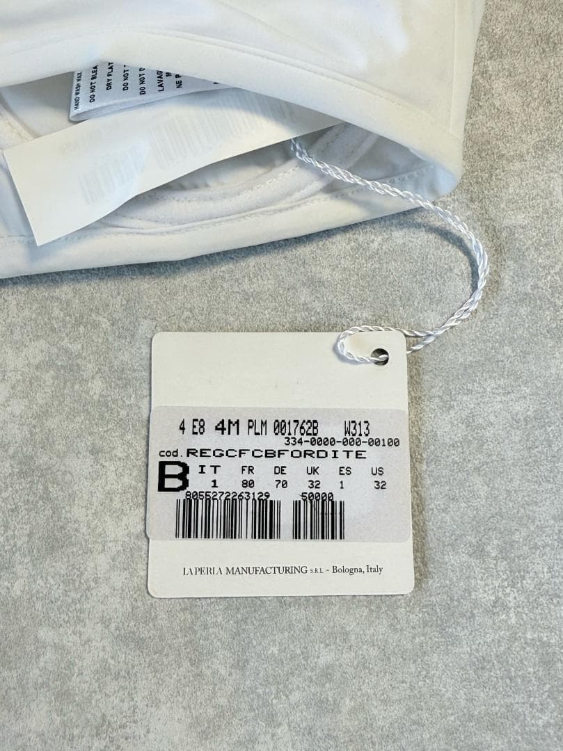 La Perla　ラペルラ　高級ビキニ上下セット　スパンコール刺繍未使用タグ付き