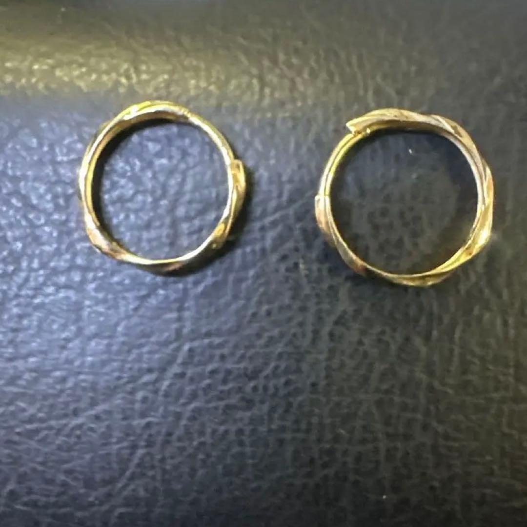 AVALANCHE フープピアス15mm 10K 1つ(片側)