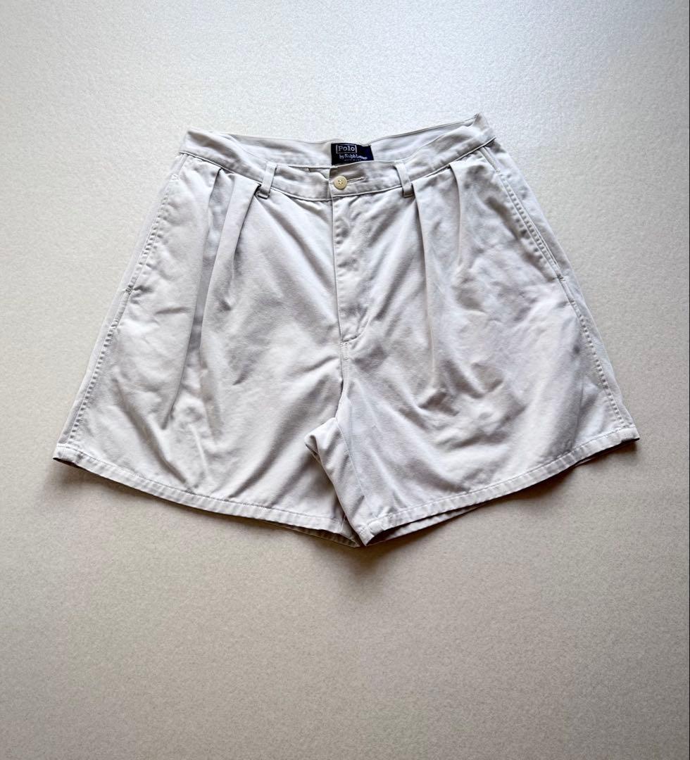 90s USA製 ラルフローレン ポロチノ ショートパンツ オールド ビンテージ