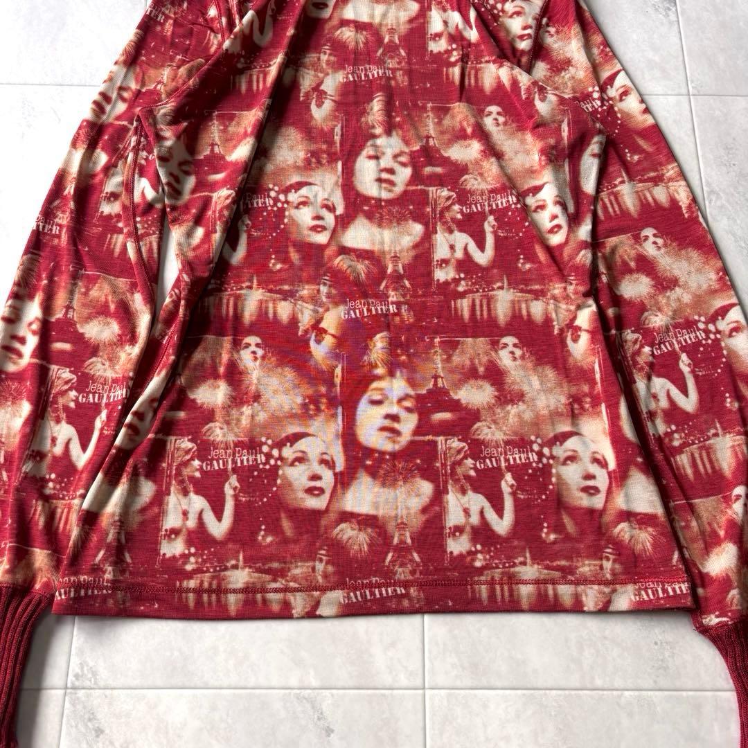 【archive】ジャンポールゴルチエ パワーネット 転写 タートルネック 40