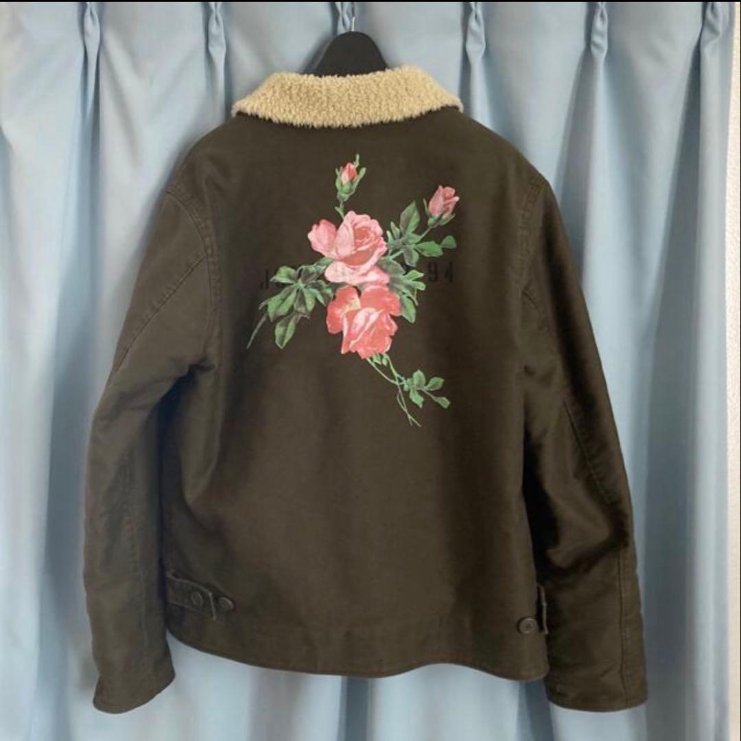 UNDERCOVER 花柄刺繍 ミリタリージャケット