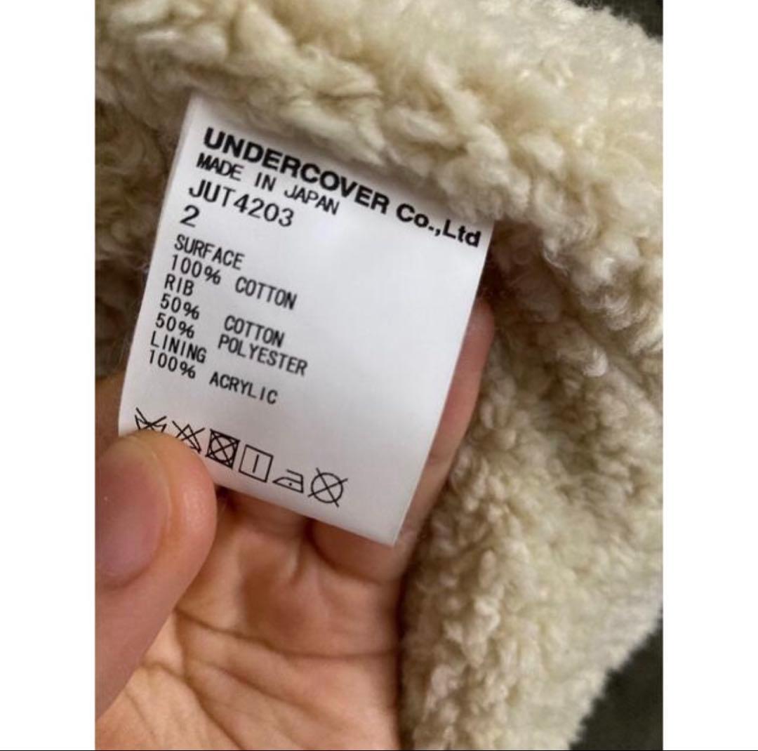 UNDERCOVER 花柄刺繍 ミリタリージャケット