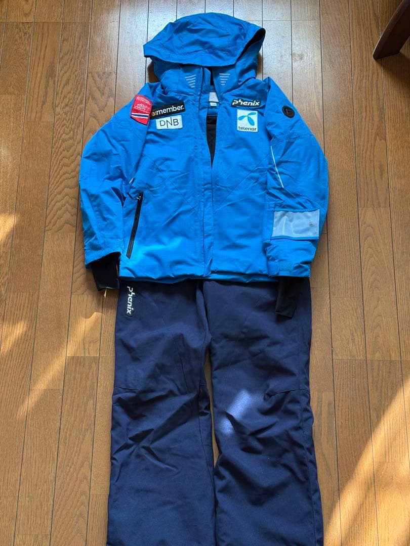 【phenix】スキーウェア 上下セット 140サイズ（調整可能）