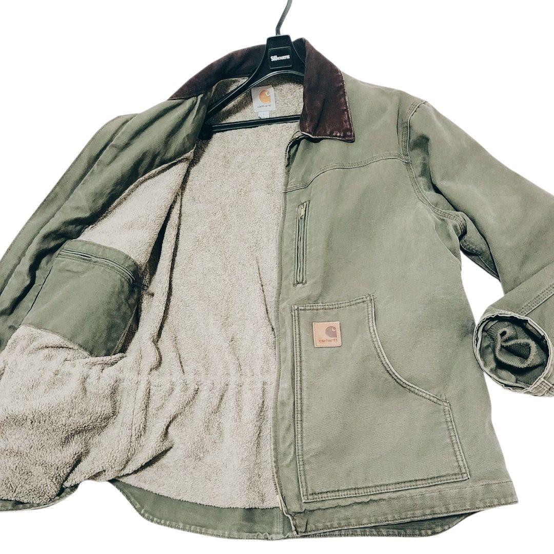 Carhartt カーハート カーキ デトロイトジャケット メキシコ製 フェード