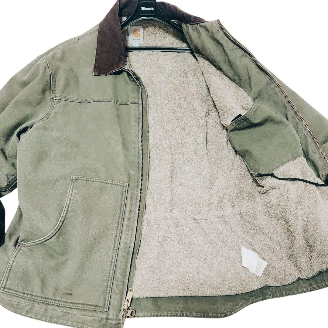 Carhartt カーハート カーキ デトロイトジャケット メキシコ製 フェード
