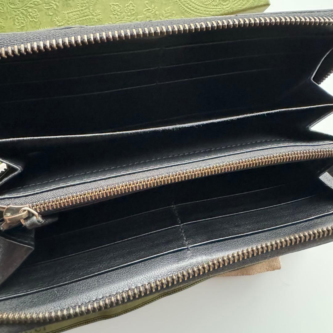 【希少美品】 GUCCI グッチ 長財布 バンブー コンチネンタル パイソン