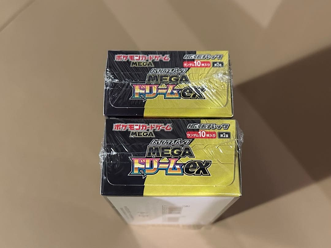 メガドリーム2box シュリンク付き