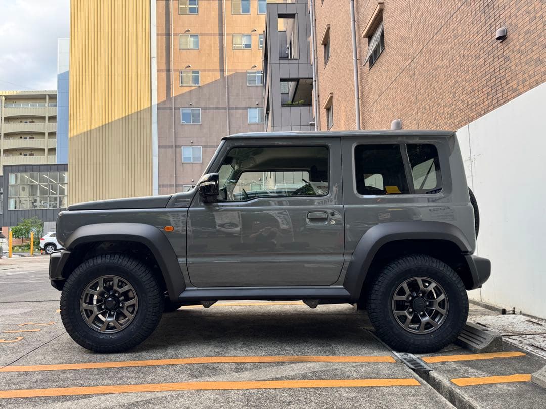 【毎日値引】ジムニーシエラ大径タイヤホイール4本235/75 R15 走浅 愛知