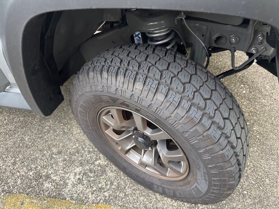 【毎日値引】ジムニーシエラ大径タイヤホイール4本235/75 R15 走浅 愛知