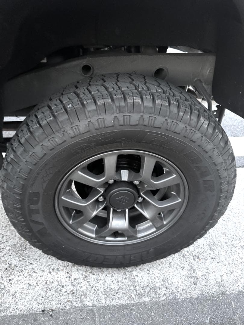 【毎日値引】ジムニーシエラ大径タイヤホイール4本235/75 R15 走浅 愛知