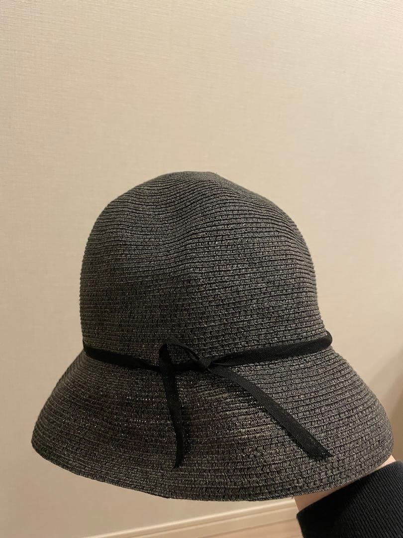 mature ha. バケットハット 黒とグレー