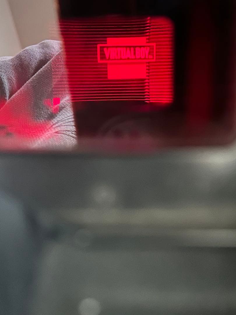 Nintendo Virtual Boy バーチャルボーイ