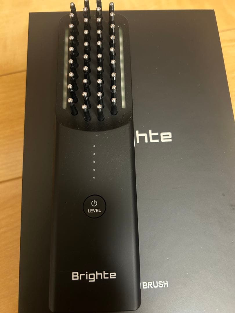 エレキブラシ　Brighte 美顔器 USB充電式 ブラック