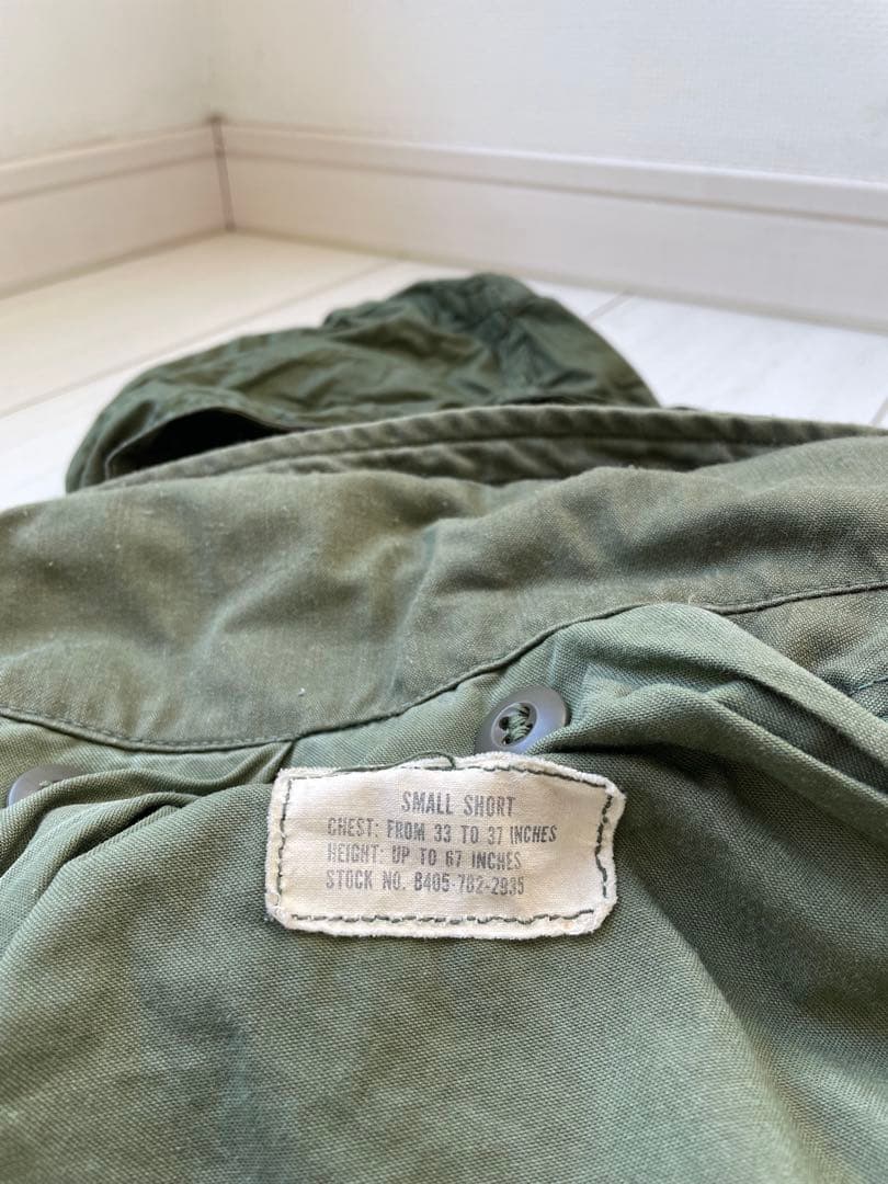 60s S-SHORT 米軍実物 M65フィールドジャケット ビンテージ 2nd