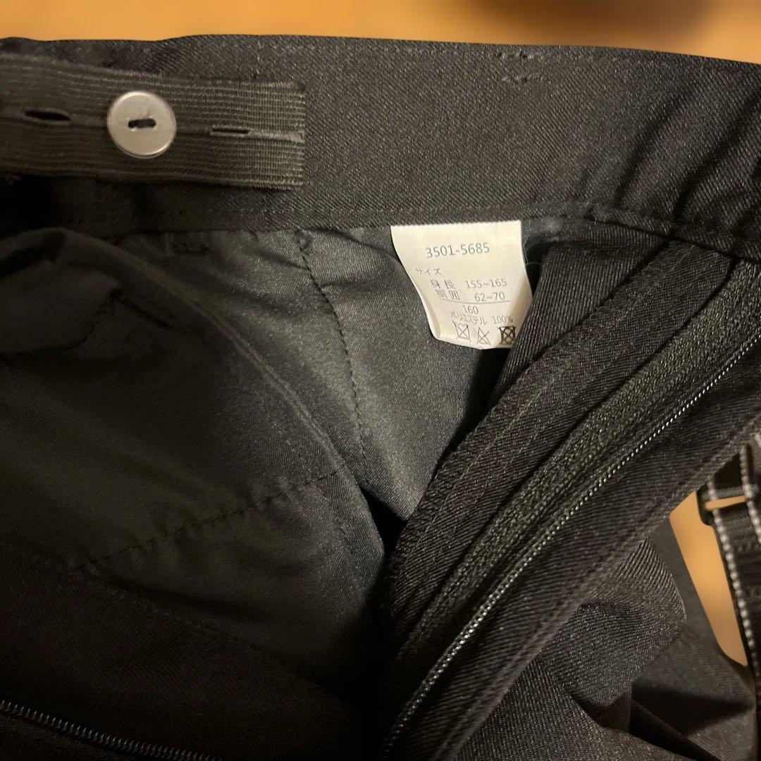 waltz by BEAMS DESIGNブラックスーツポケットチーフ付160