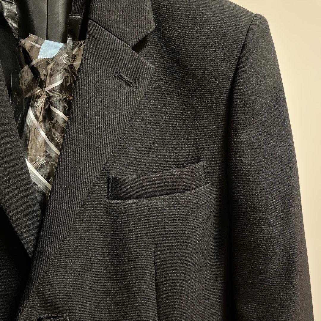 waltz by BEAMS DESIGNブラックスーツポケットチーフ付160