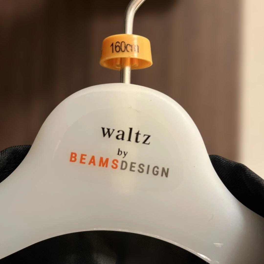 waltz by BEAMS DESIGNブラックスーツポケットチーフ付160