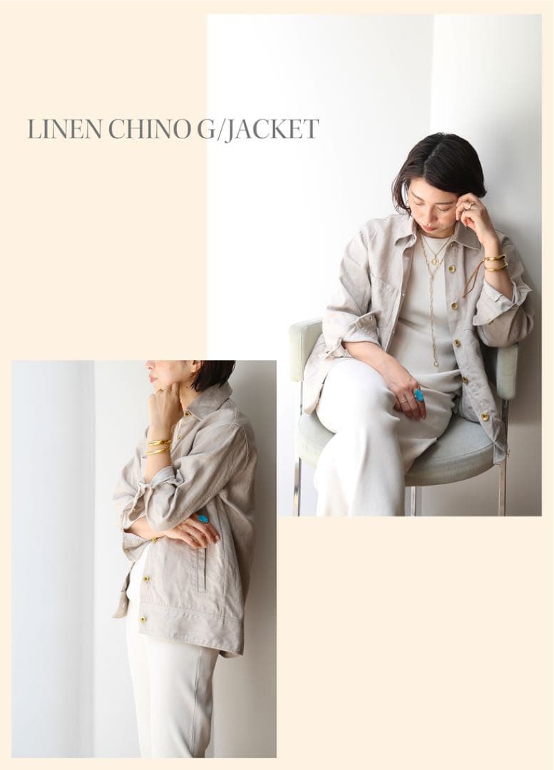 PAW-3 MUSEdeDeuxiemeClasseLINENジャケット