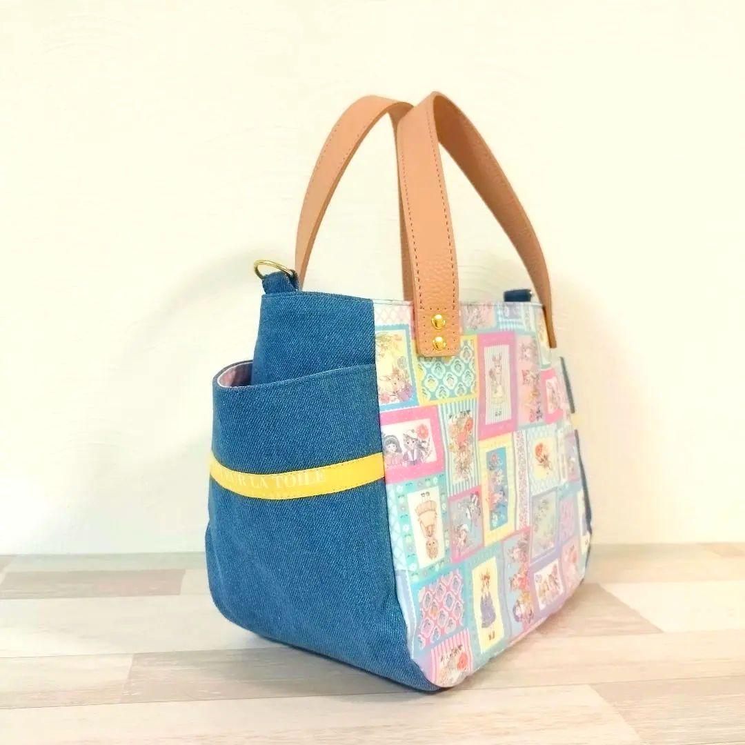 専用☆サイドポケット付きバッグ☆ジョリーフルール