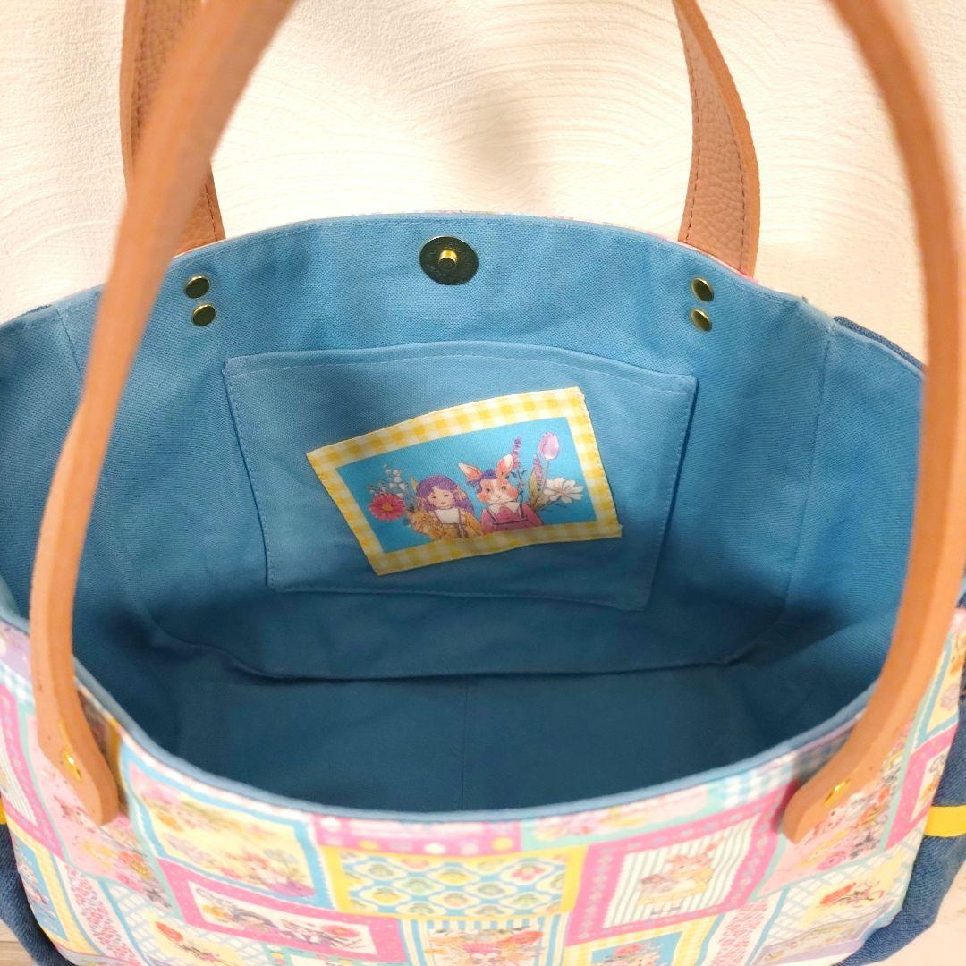 専用☆サイドポケット付きバッグ☆ジョリーフルール