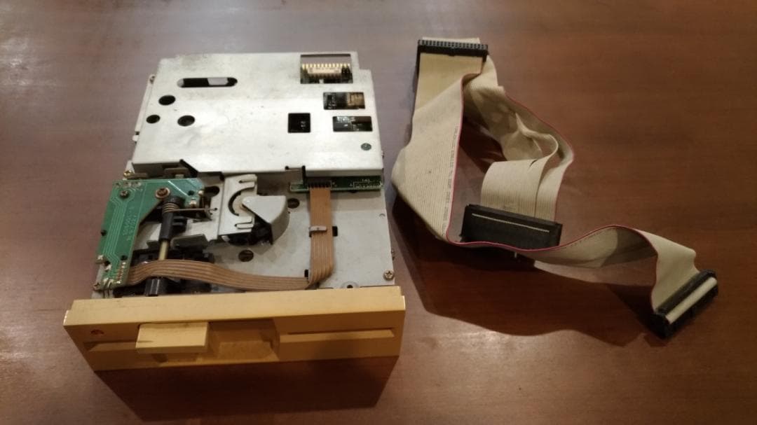 【希少珍品】PC-9821 DOS/V 共用 5inchFDDディスクドライブ