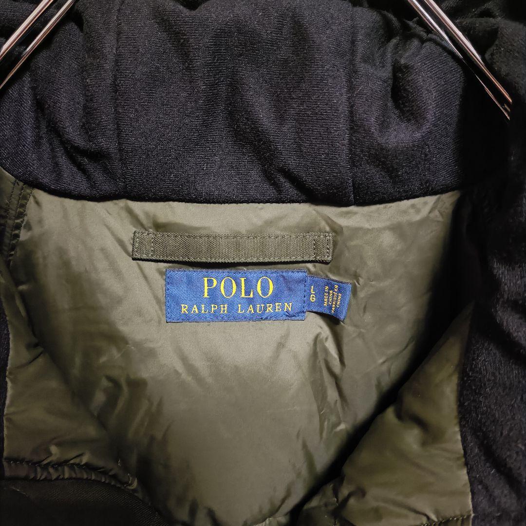 ポロラルフローレン　N-2B ダウンジャケット　ファー無し　カーキ