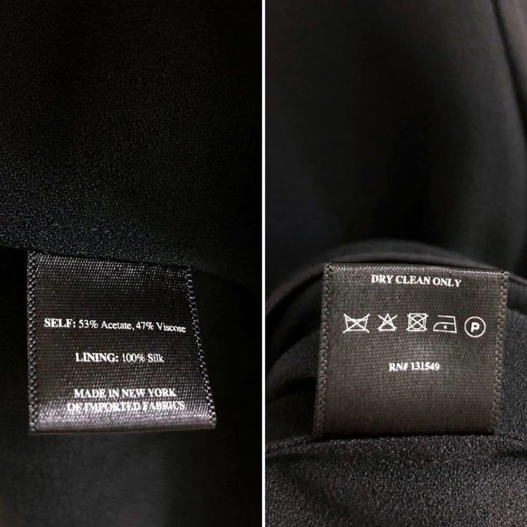 【WES GORDON】BLACK V-neck ette SHIRT