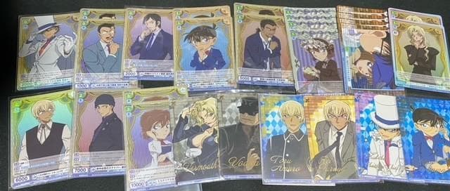 ヴァイス　ブラウ　名探偵コナン　デッキ　パーツ